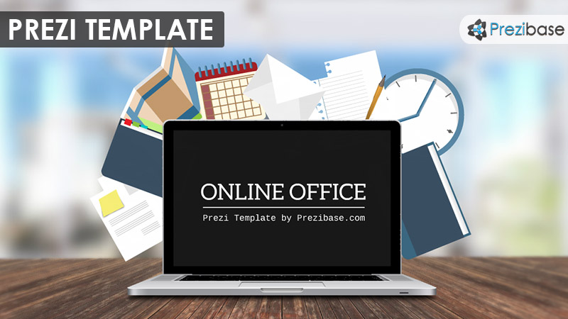 Online Office Prezi Template | Prezibase