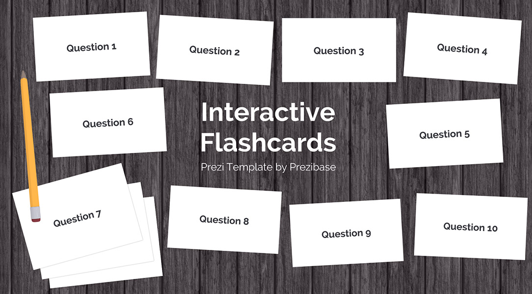 Interactive flashcards-prezi-next-presentation-template