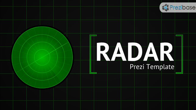 animated radar prezi template