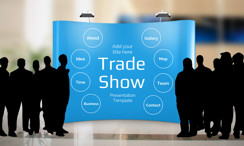 Trade show exhibition presentation template for business promotion