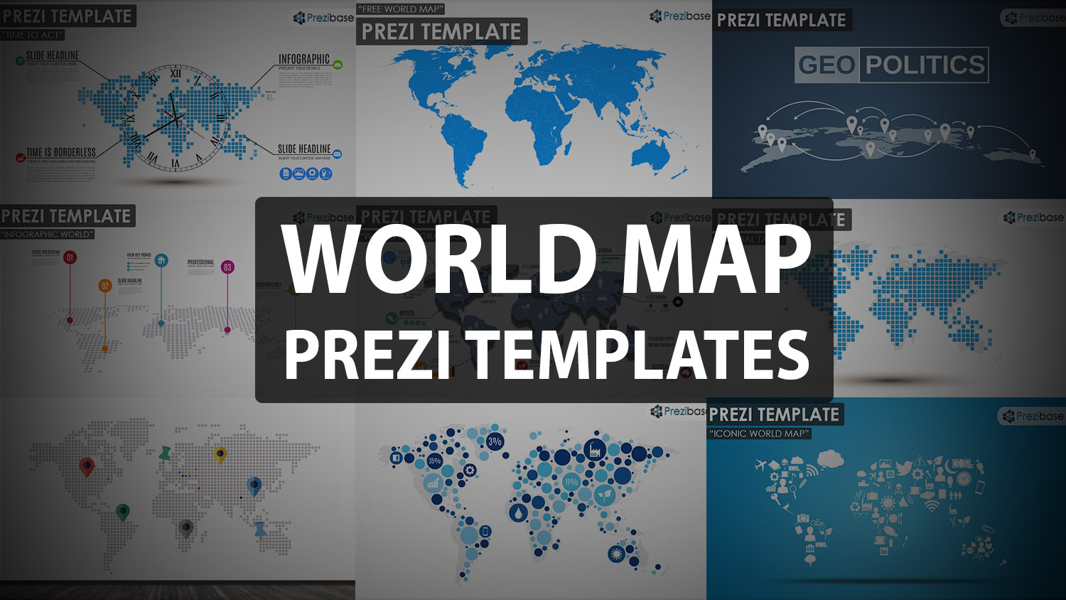 world map prezi presentation templates for presentations