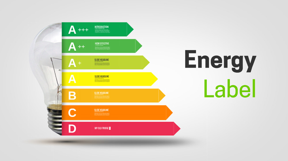 Energy class labels creative electricity light bulb diagram presentation template for prezi