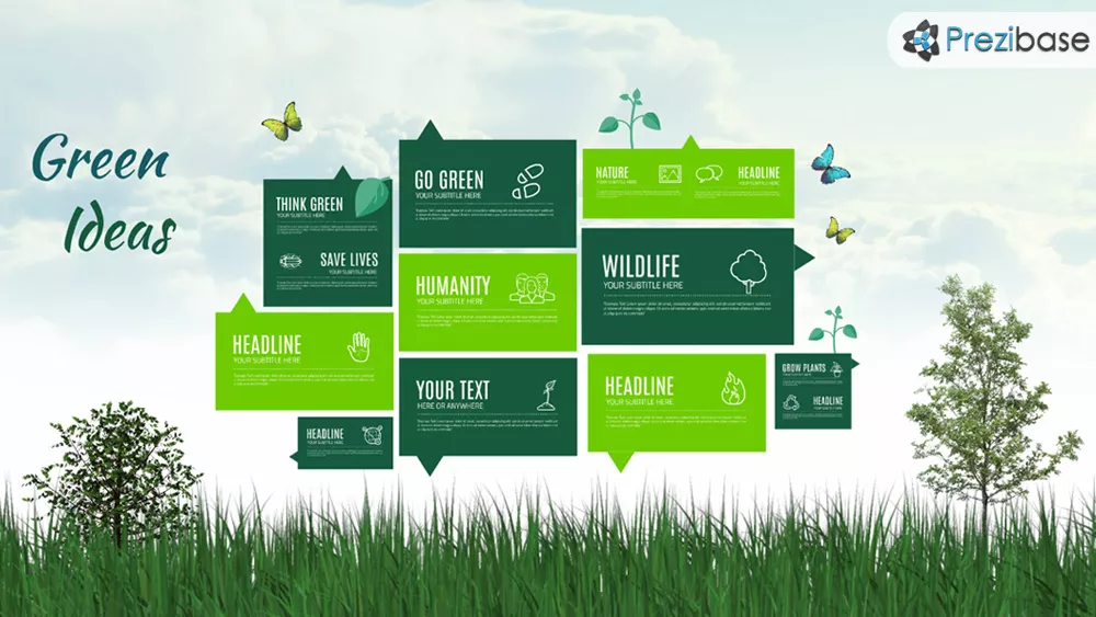 make a powerpoint presentation on environment