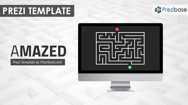 maze labyrinth imac game prezi template