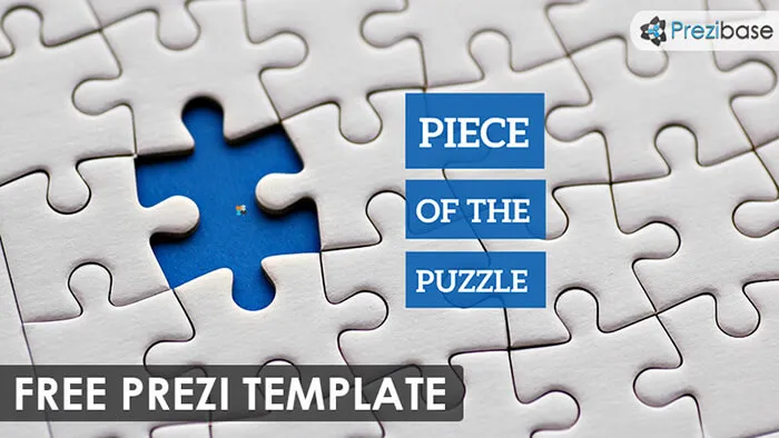 Free 3d puzzle diagram prezi template