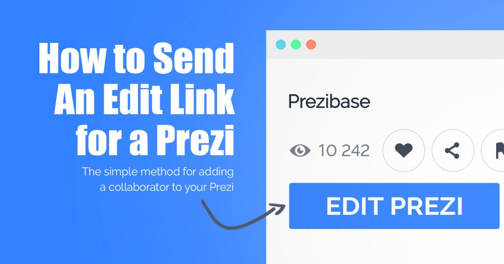 how to email a prezi presentation