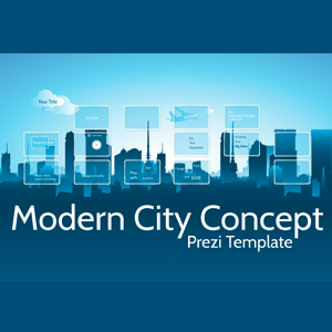 Modern City Concept - Prezi Template