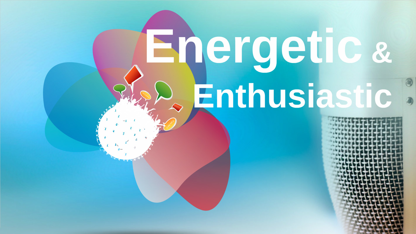 Energetic and Enthusiastic Prezi Template