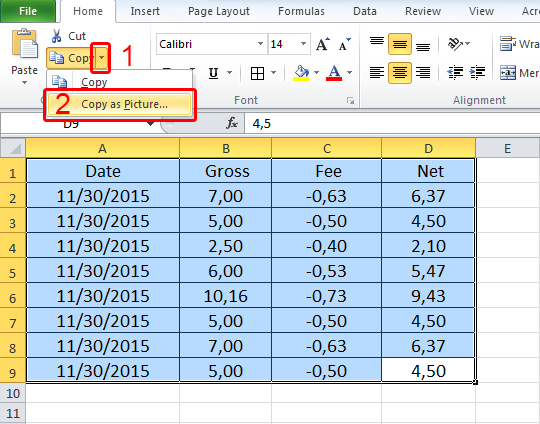 resize one cell only in table in word for mac
