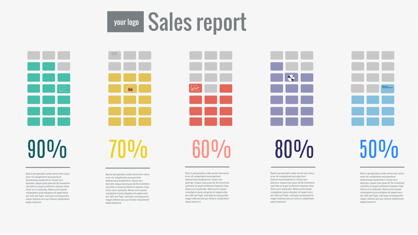 Sales report Prezi template