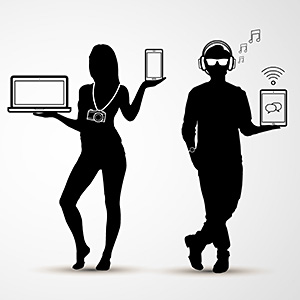 smart-technologies-devices-wearable-technology-woman-silhouettes-prezi-template-thumb