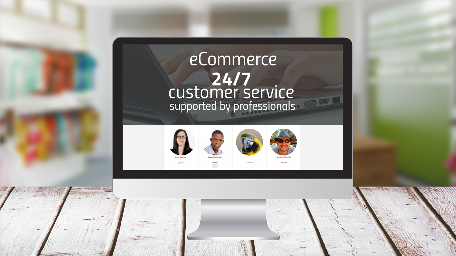eCommerce Customer Service - Prezi template