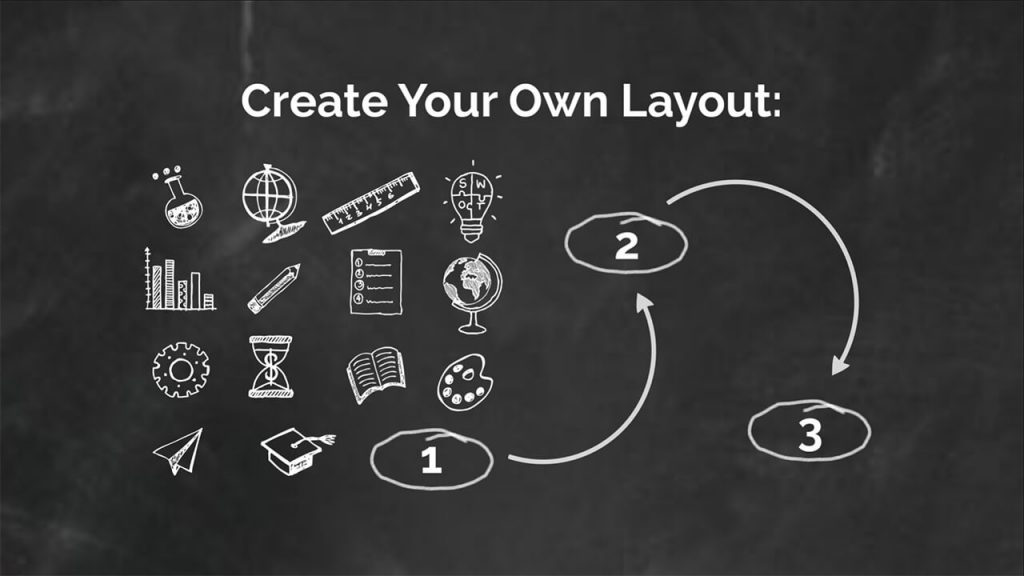 Blackboard Presentation Template Prezibase