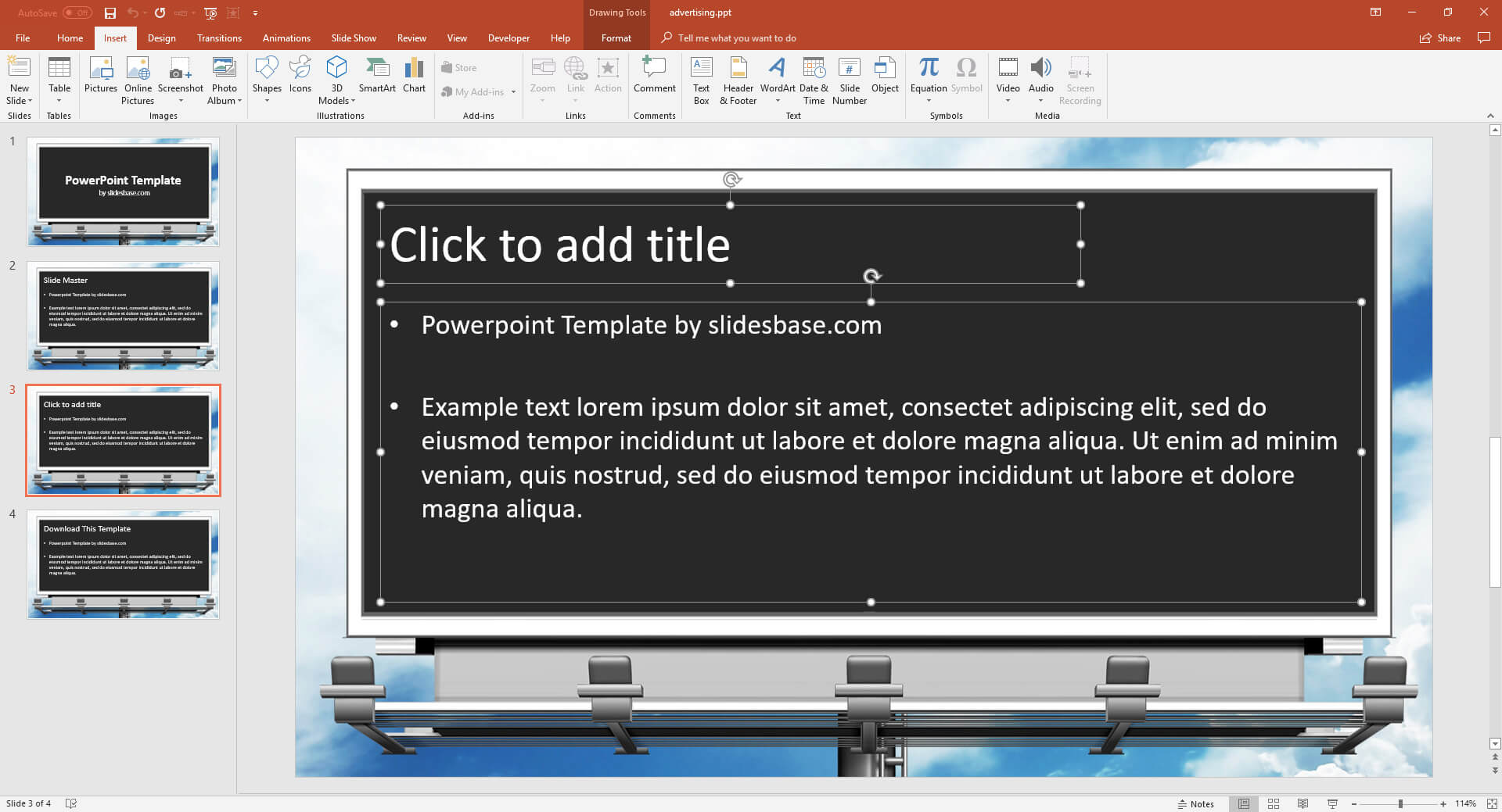 Advertising Presentation Template Prezibase Advertising Presentation Template Prezibase