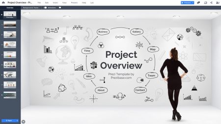 Project Overview Presentation Template | Prezibase