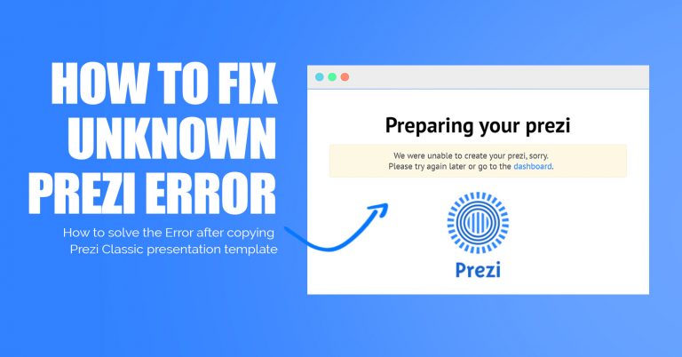 prezi presentation error