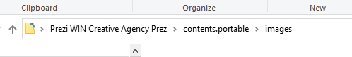 how to open portable prezi