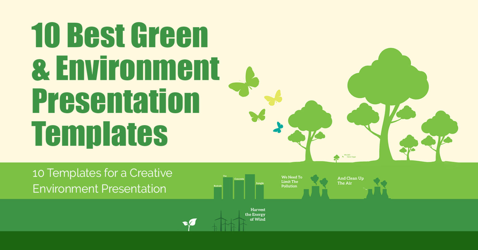 10 Best Green Environment Presentation Templates Prezibase