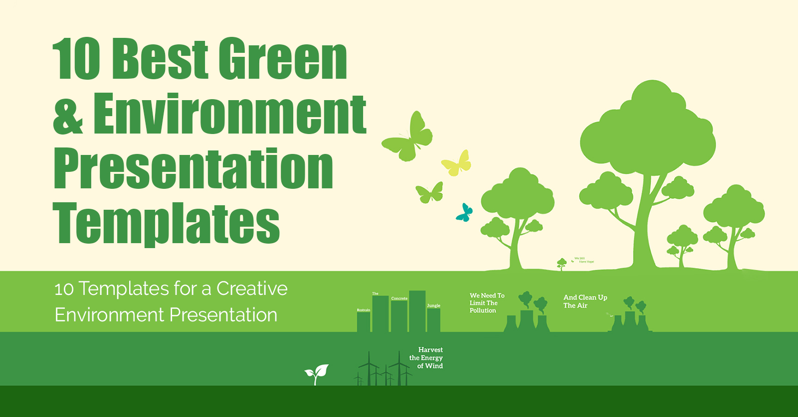 best-green-environment-presentation-template