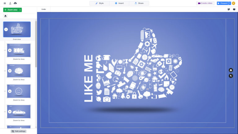 10 Creative Social Media Presentation Templates | Prezibase