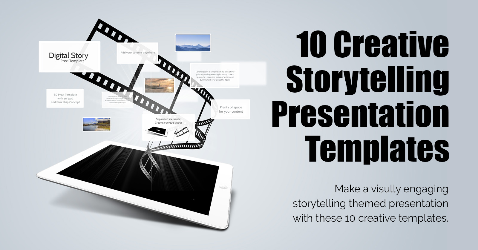 how to open a presentation with a story