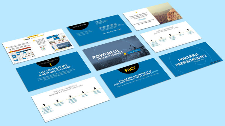 presentation template psd