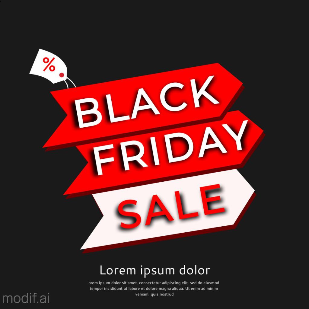 This banners design to promote your product discount. This is a good ad to promote your Black Friday deals.