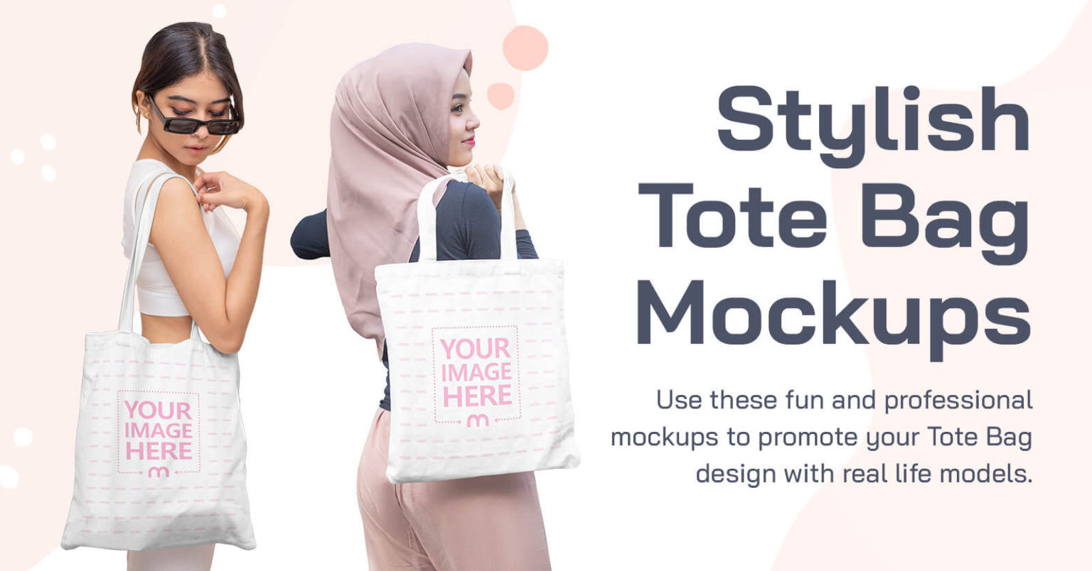 10 Stylish Tote Bag Mockups | Prezibase