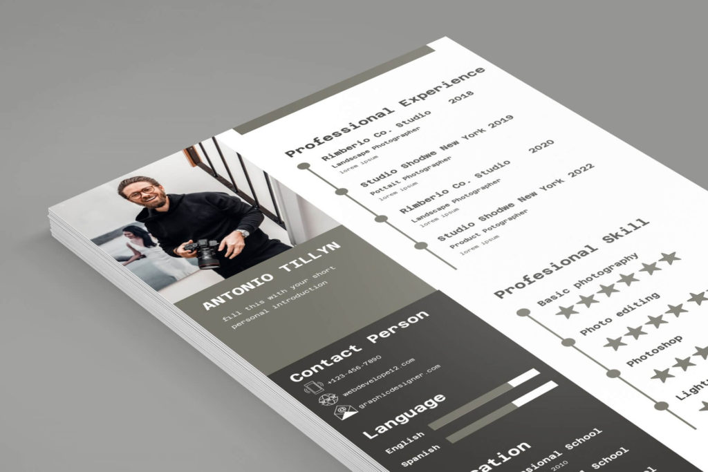 Custom Profile Template In Soft Colors - Mediamodifier