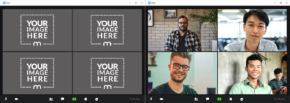 Video Meeting Mockup Generator [Google, Zoom, Skype & More]