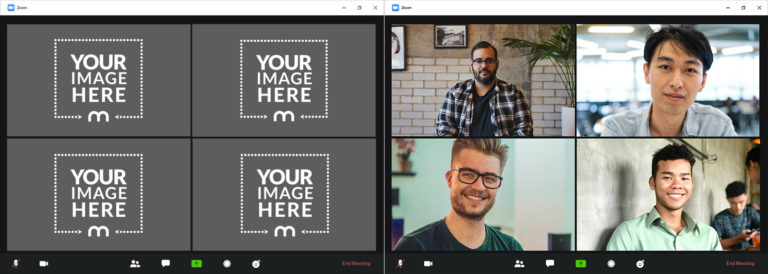 Video Meeting Mockup Generator [Google, Zoom, Skype & More]