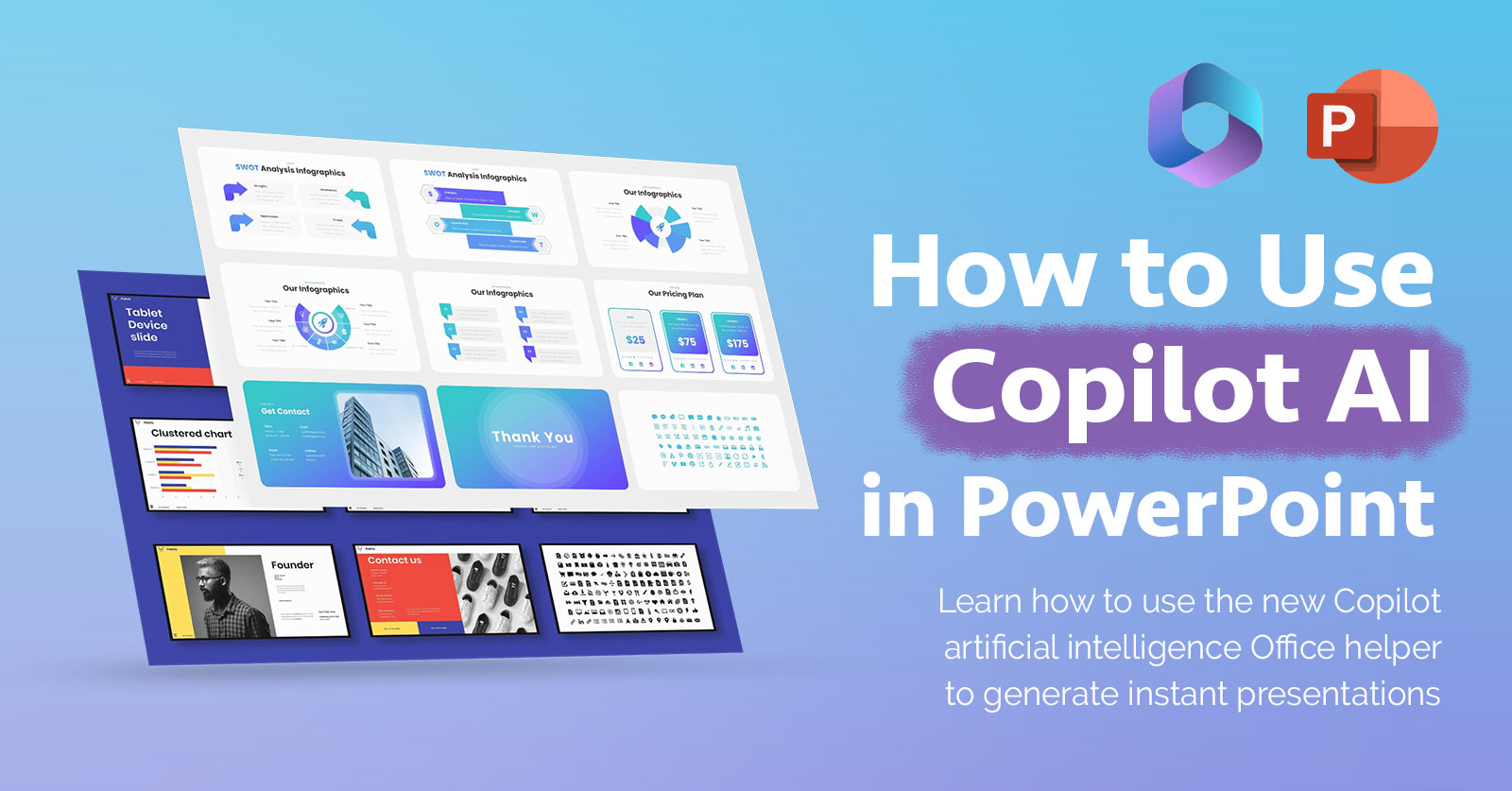 how to make a power point presentation using ai