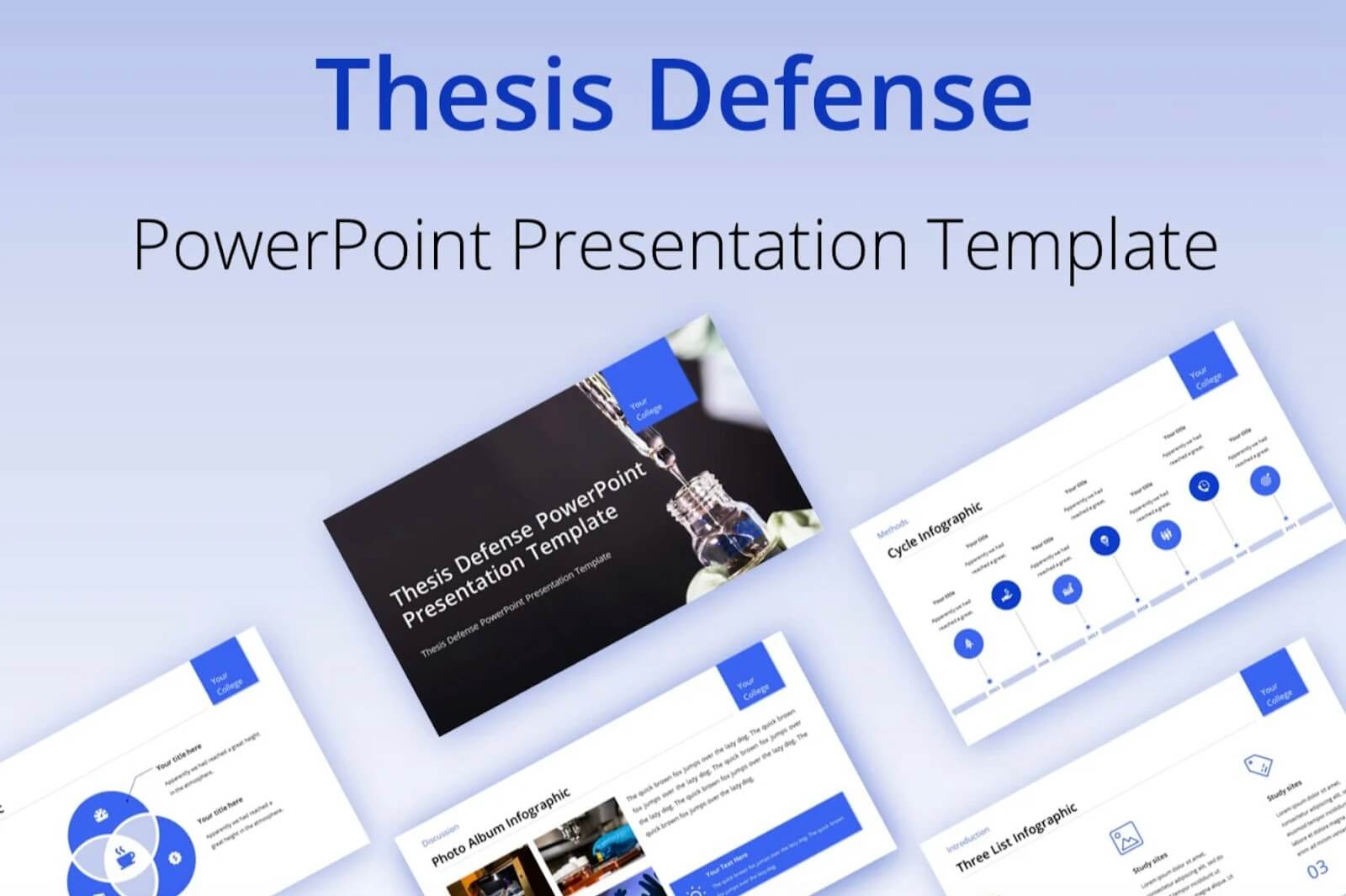 professional thesis powerpoint templates